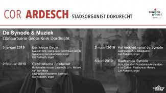Ode aan de Synode | Synode en muziek | Cor Ardesch